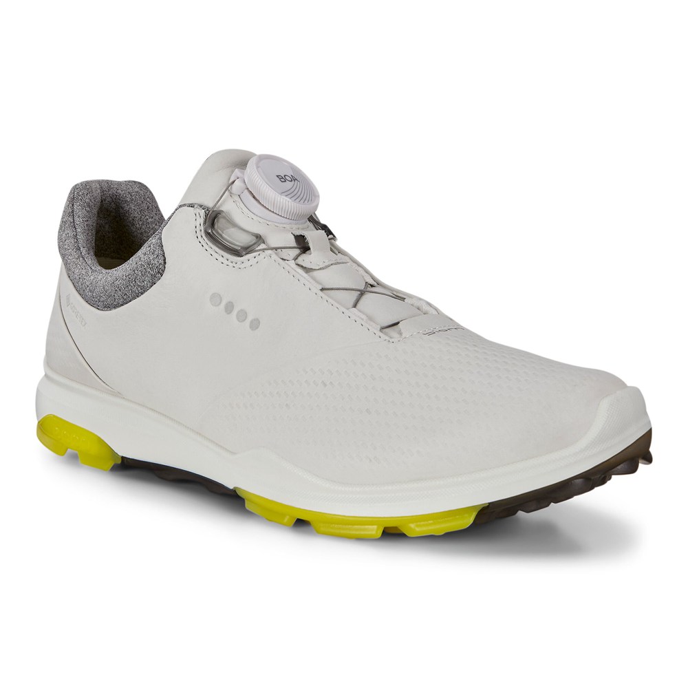 Zapatos De Golf Mujer - ECCO Biom Hybrid 3 Boa - Blancos - KHJ903856